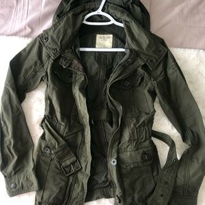 Army green jacket